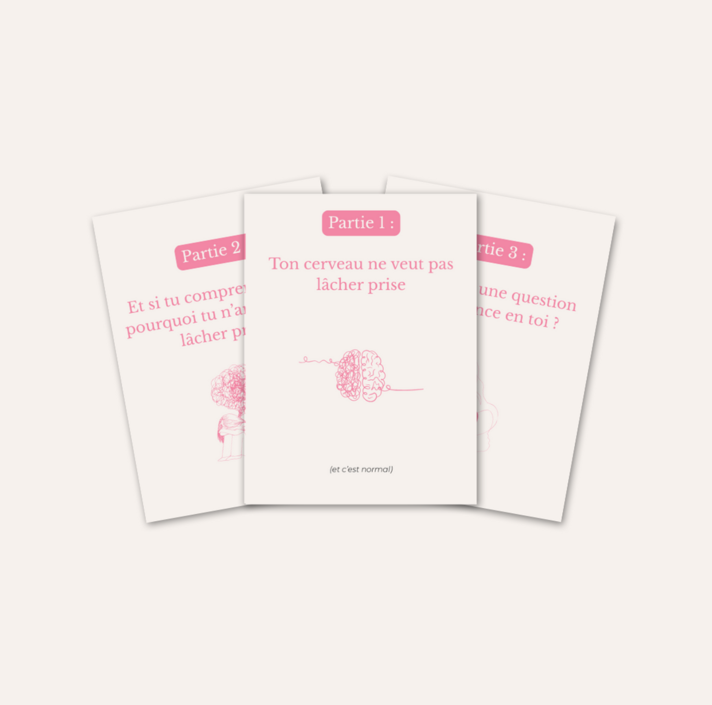 Workbook : Lâcher prise pour mieux recevoir